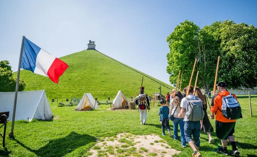 Recrutement dans l'armée anglaise (Hougoumont)