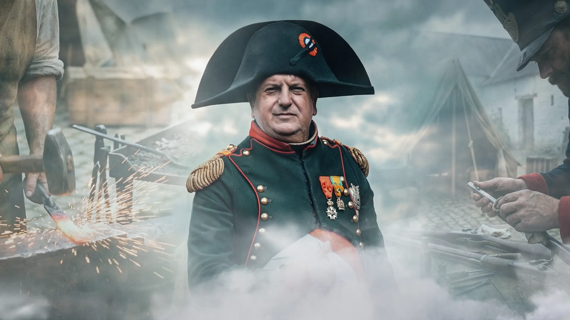 Au cœur de la
Bataille d'Hougoumont